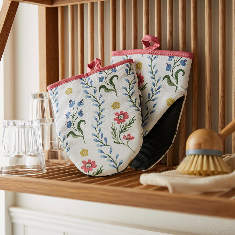 Ulster Weavers Boho Floral 100% Cotton Oven Mitt