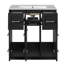 Meuble-lavabo 30 po avec lavabo et tiroirs encastrés-1437766026