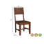 Ensemble de salle à manger en bois massif 6 chaises et table Eslinger