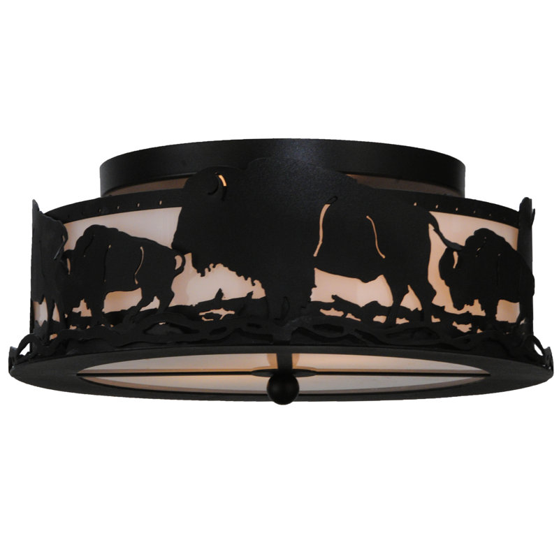 Buffalo 2 - Light Semi Flush Mount