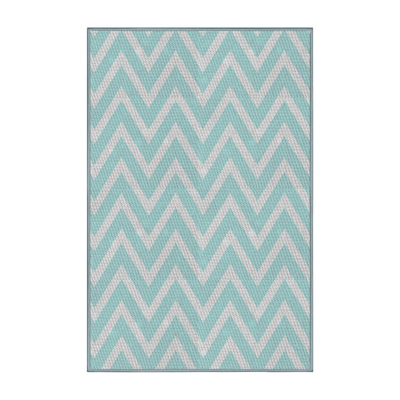 Tapis brun à motif géométrique, Rectangle 7 pi x 9 pi