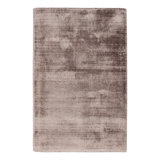 Silk Area Rug in Taupe