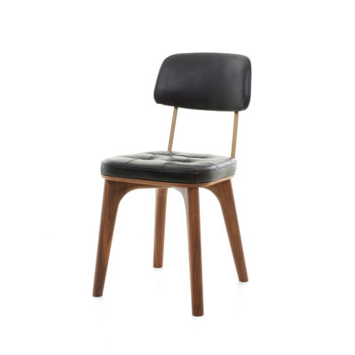 Utility Leather Dining Chair