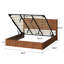 Très grande base de lit avec rangement très grand et très grand lit en bois avec tête de lit hydraulique-2133178083-2133178081