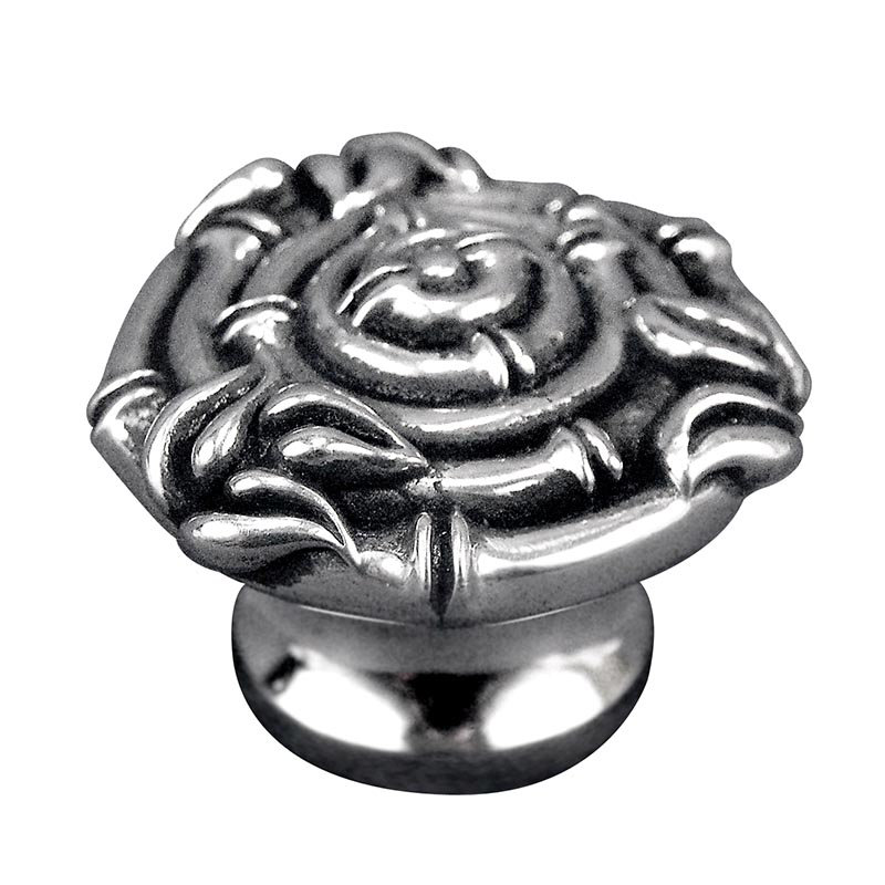 Poignée fantaisie Palmaria, Argent antique