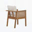 Chaise de salle à manger d'extérieur (ensemble de 2)