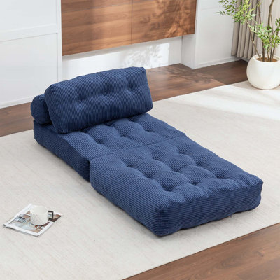 Convertible Sleeper Chair,Ideal for Small Spaces and Guest Rooms,Comfortable and Portable