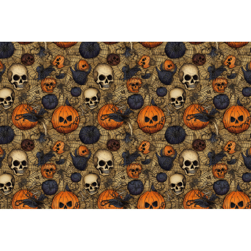 Halloween Pumpkin Comforter, King Comforter