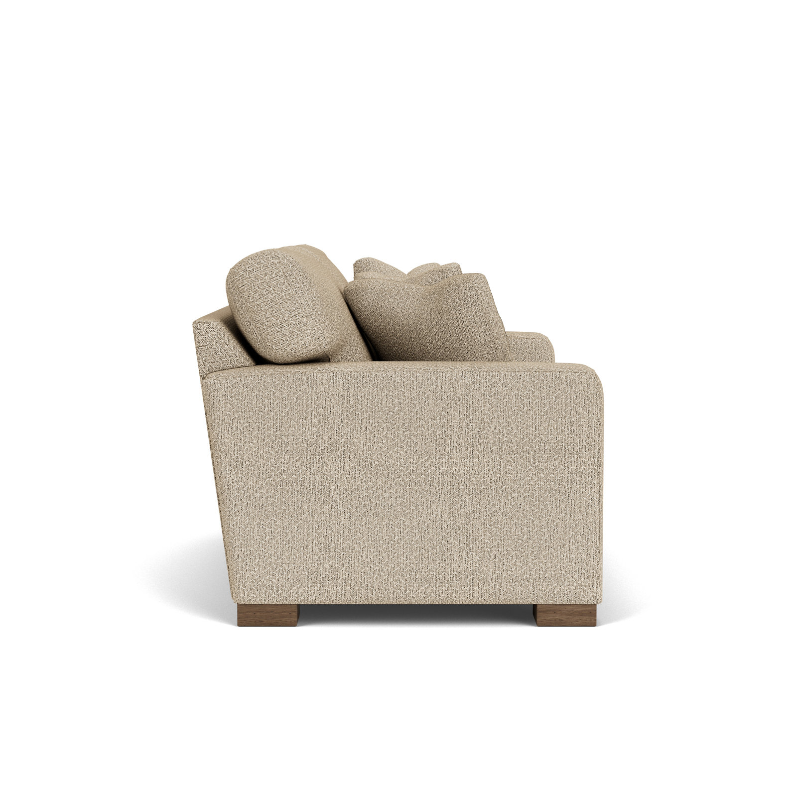 Anderia 63'' Upholstered Loveseat, Light Beige Polypropylene/Olefin