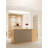 59.06" Brown Standard Solid Reception Desk-1963040635