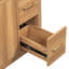 36" bathroom vanity with sink, 2 doors, 3 drawers, and adjustable shelves