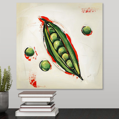 « picnic party i », peinture sur toile