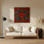 Art mural brun op Op 46
