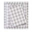 Ensemble de draps 4 pièces très grand imprimé à chevrons gris