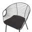 Bonneau 46cm H Upholstered Ladder Back Armchair-1647107862