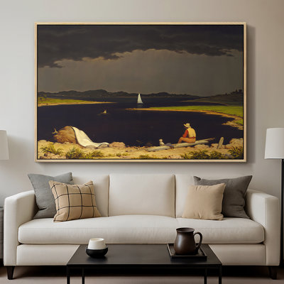 Toile tendue avec cadre 0-Martin Johnson Heade