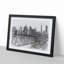 A Yellow Taxi Cab in New York in Abstract - Framed Print-55629099-55629101