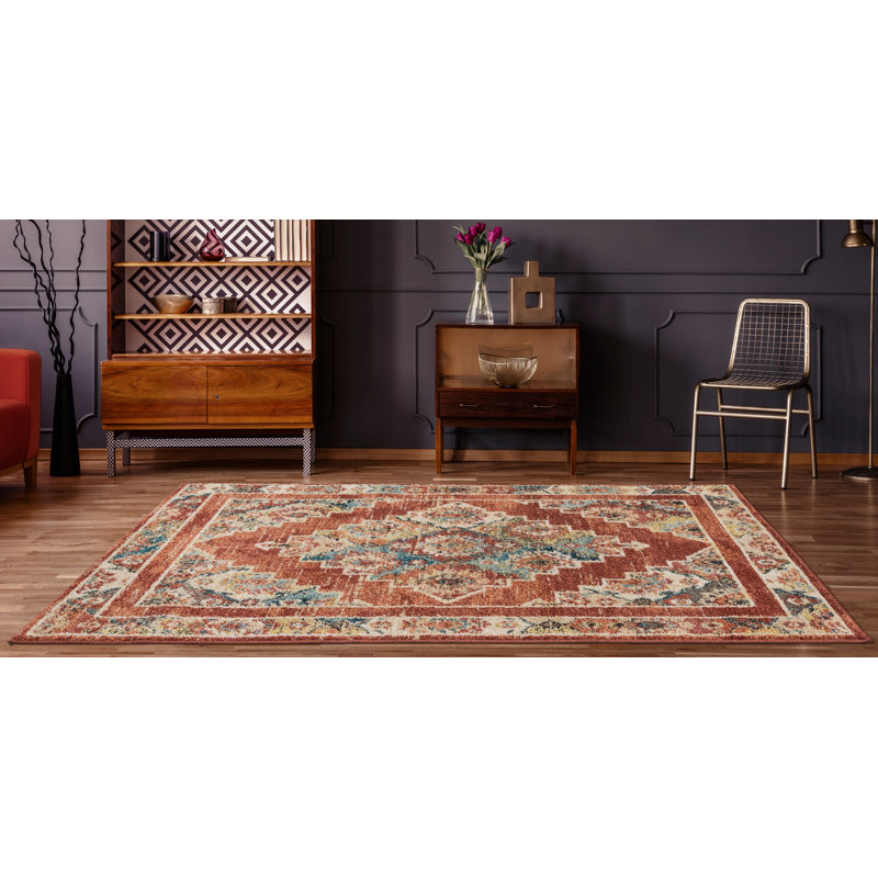 Summertown Oriental Indoor Rug, Rectangle 1'10" x 3'