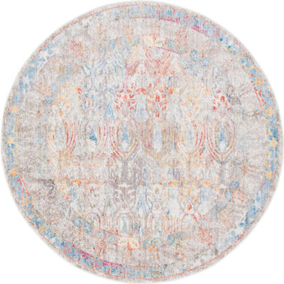 Tapis oriental bleu clair Kingston