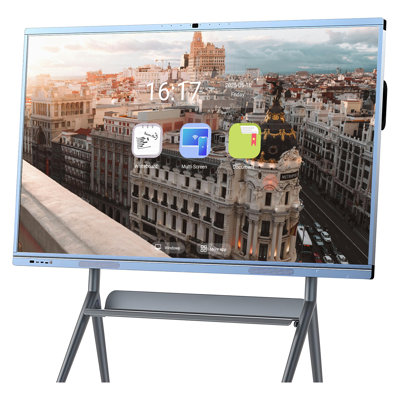 JYXCN 4K Smart Board Touch Screen Computer, Boost Productivity! All-in-One Interactive Whiteboard with Dual System & Cloud Sharing for Education & Conferences?