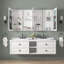 Armoire de rangement murale pour salle de bain, armoire à pharmacie, armoire de salle de bain moderne avec miroir