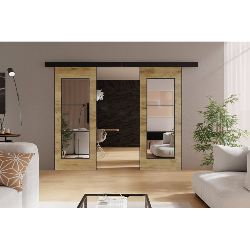 DOOR TORI 2, Beige, 174cm x 205cm