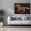 Toile épique «Equine 1 Industrial» par James Wiens «Epic Graffiti», 60 po x 40 po-151721261