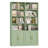 Kirklyn 73" H Standard Storage Bookcase with Doors and 8 Open Shelves, Modern Wood Organizer-115747577