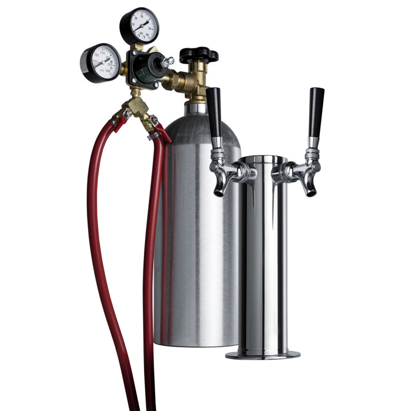 Summit Appliance Carbonated Cocktail Dispensing Dual Tap Kit