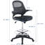 Chaise de dessin noir Advance par Modway