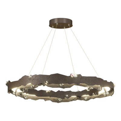 Trove Wagon Wheel LED Chandelier