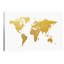 Gold Foil On White by Michael Tompsett - Print on Canvas-42152804-101409864