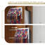 Porte-cravates coulissant pour placard, 60 porte-cravates coulissants, organisateur de ceintures extensibles murales, (Argent)-134730215