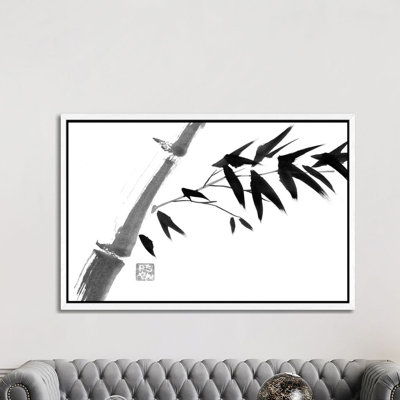 River Bamboo by Péchane - Print on Canvas