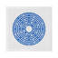 Serviettes en satin de coton Constellations Maze