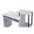 Lyphre Black Finish Computer Desk-861389833