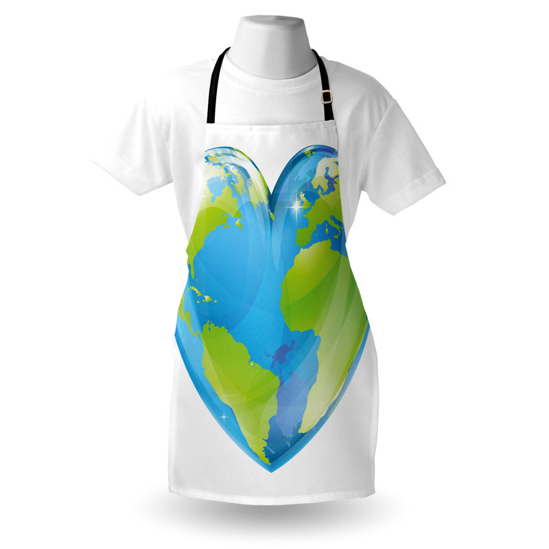 No Pattern Bib Apron