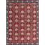 Sultana Wool Oriental Area Rug in Red/Navy/Green/Beige-1833127759
