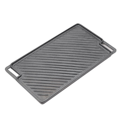 46cm Cast Iron Grill Pan