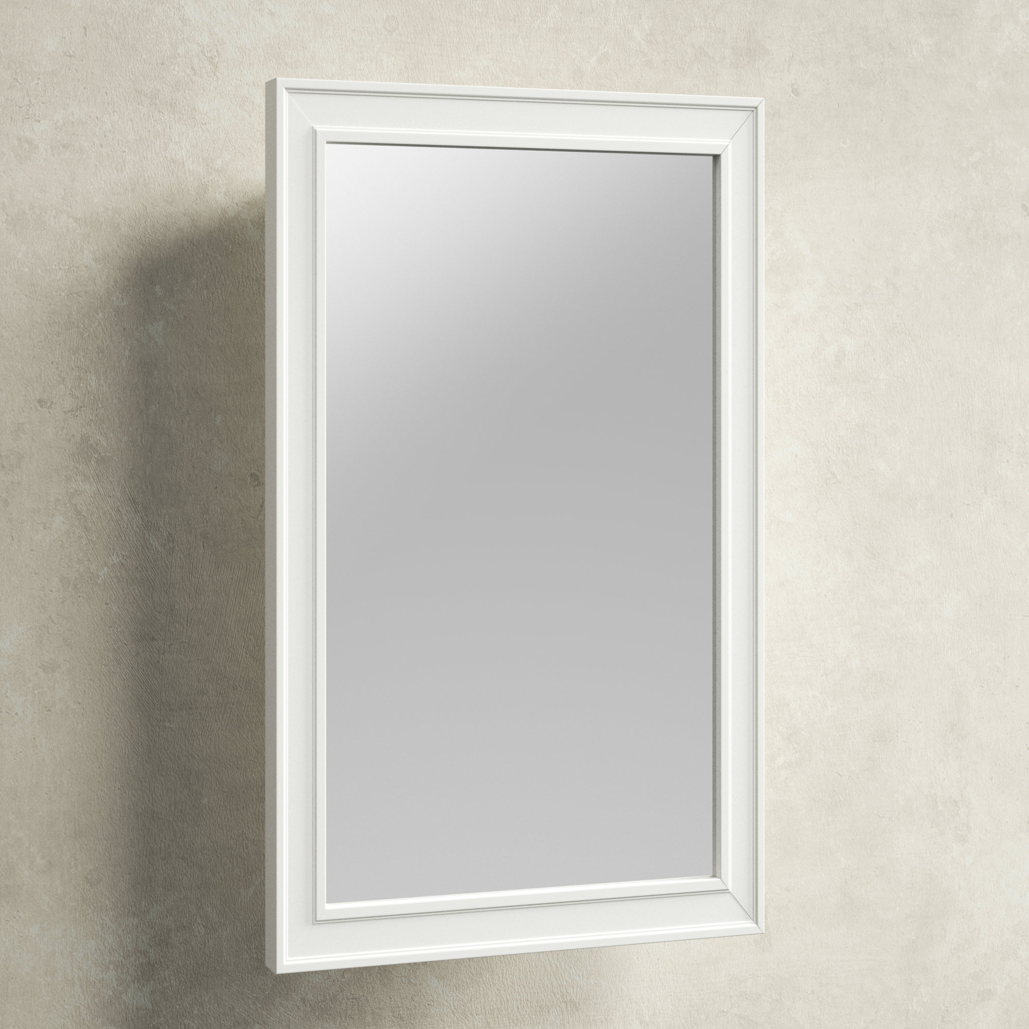 Jenkins Recessed Medicine Cabinet, 26.25" H x 16.25" W x 5.18" D