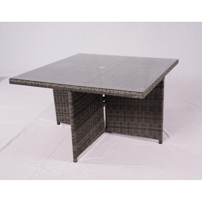 Table de salle à manger d'extérieur Delanay