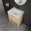 Meuble-lavabo autoportant avec lavabo en céramique-37054640