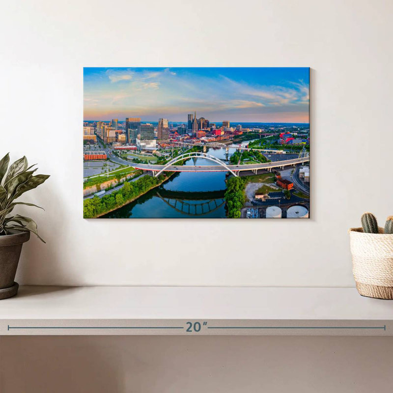 Nicci Nashville Skyline, 8" H x 12" W