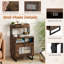45cm W Manufactured Wood Bedside Table-630250051