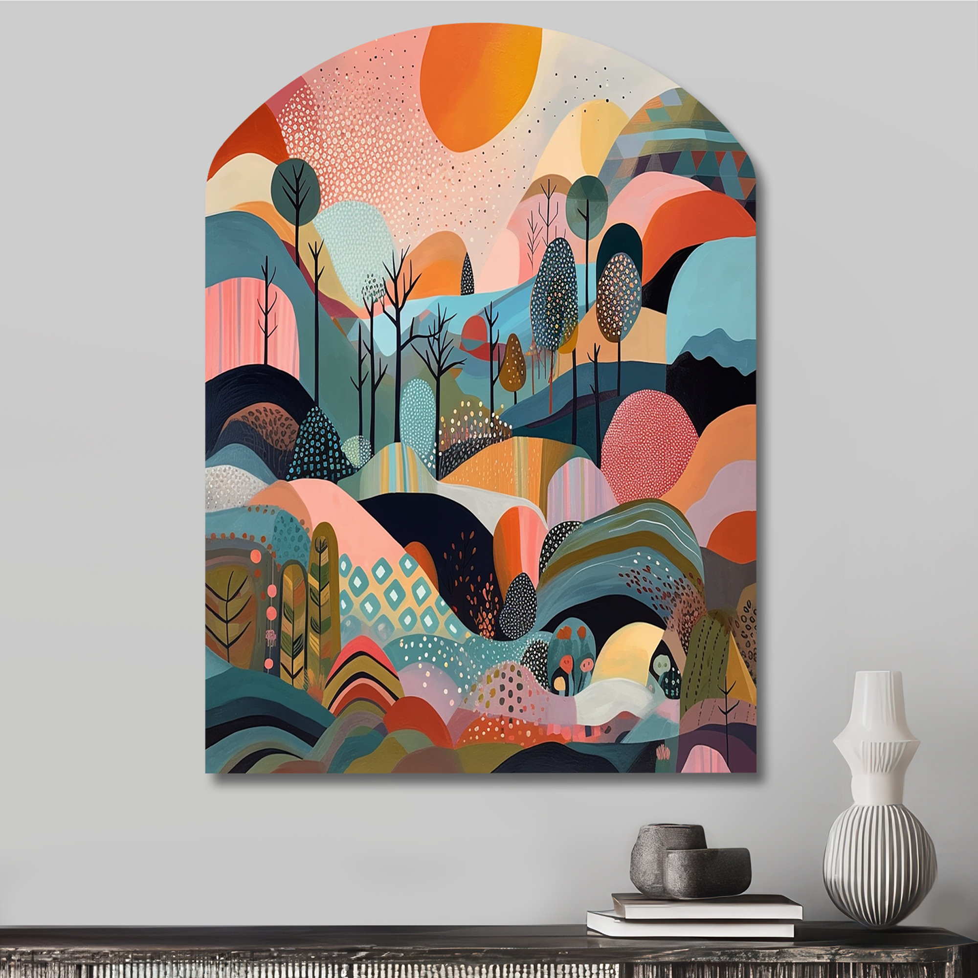 Curated visual reference: Gallery Detail: Design Art Pink Blue Minimalism Explosion