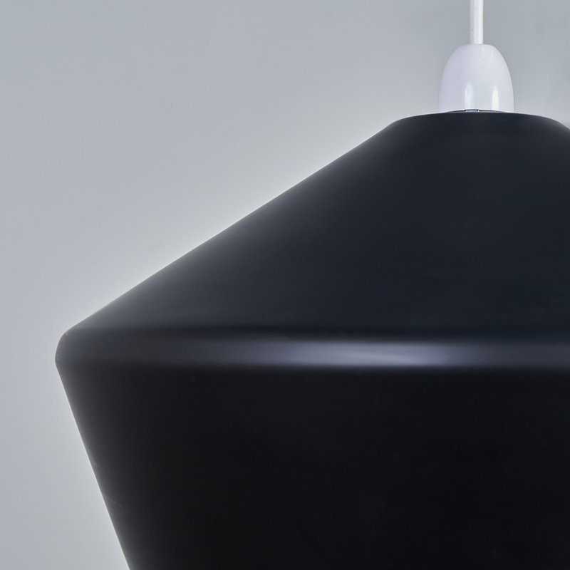 Liza 1-Light Dome Geometric Lamp Shade
