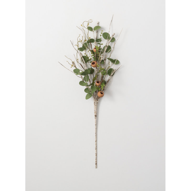 Branche d’eucalyptus artificielle de 28 po