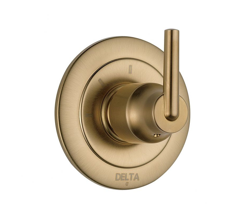 Trinsic 3-Setting Shower Diverter Trim Kit, Brilliance Champagne Bronze