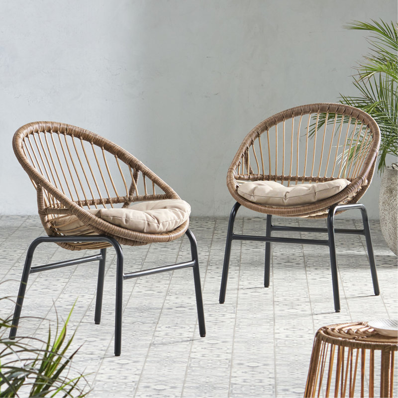 Chaise Edgar (ensemble de 2)
