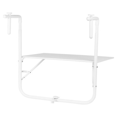 Swinson Square Metal Folding Outdoor Balcony Table , 60cm cm W 60cm cm D